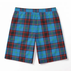 Home Ancient Tartan Crest Men's Beach Shorts
