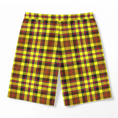 Jardine Tartan Crest Men's Beach Shorts