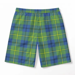 Johnston Ancient Tartan Crest Men's Beach Shorts