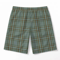Kelly Dress Tartan Crest Men's Beach Shorts