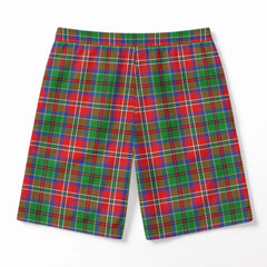 MacCulloch (McCulloch) Tartan Crest Men's Beach Shorts