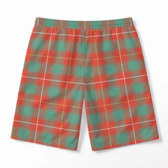 MacFie Ancient Tartan Crest Men's Beach Shorts