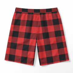 MacGregor Rob Roy Modern Tartan Crest Men's Beach Shorts