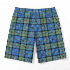 MacLeod of Harris Ancient Tartan Crest Men's Beach Shorts