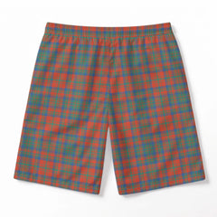 Matheson Ancient Tartan Crest Men's Beach Shorts