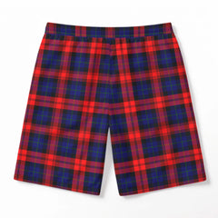 McCracken Tartan Crest Men's Beach Shorts