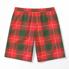 McFie Tartan Crest Men's Beach Shorts