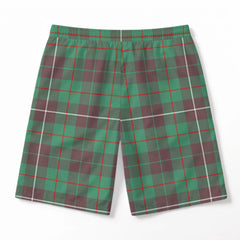 McKinnon Hunting Ancient Tartan Crest Men's Beach Shorts