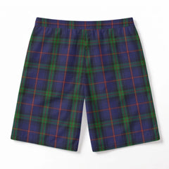McLafferty Tartan Crest Men's Beach Shorts