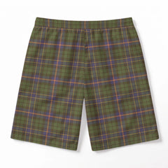 McVicker Tartan Crest Men's Beach Shorts