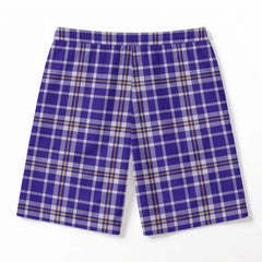 Ochterlony Tartan Crest Men's Beach Shorts