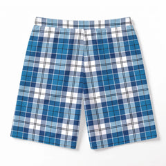 Roberton Tartan Crest Men's Beach Shorts