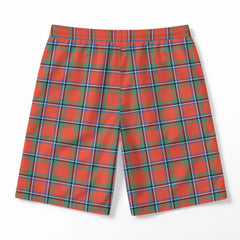 Sinclair Ancient Tartan Crest Men's Beach Shorts