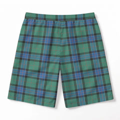 Sinclair Hunting Ancient Tartan Crest Men's Beach Shorts