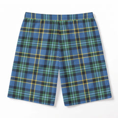 Weir Ancient Tartan Crest Men's Beach Shorts