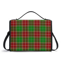 Baxter Modern Tartan Crest Satchel Bag