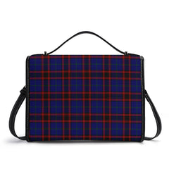 Home Modern Tartan Crest Satchel Bag