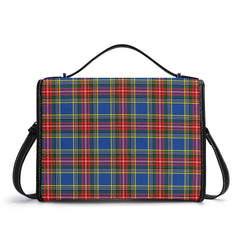 MacBeth Modern Tartan Crest Satchel Bag
