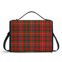 MacKinnon Modern Tartan Crest Satchel Bag