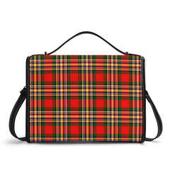 McGill Modern Tartan Crest Satchel Bag