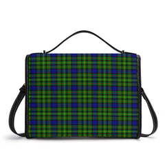 Rollo Modern Tartan Crest Satchel Bag