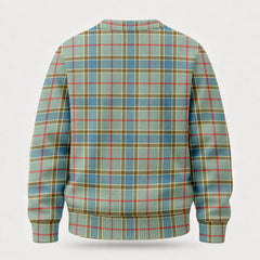 Balfour Blue Tartan Crest Sweater