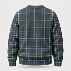 Graham of Montrose Modern Tartan Crest Sweater