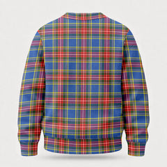 MacBeth Modern Tartan Crest Sweater