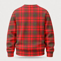 MacDougall Modern Tartan Crest Sweater