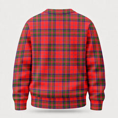 MacGillivray Modern Tartan Crest Sweater