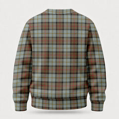 MacLeod of Harris Weathered Tartan Crest Sweater