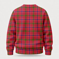 MacRae Modern Tartan Crest Sweater