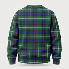 McDonald of the Isles Hunting Modern Tartan Crest Sweater
