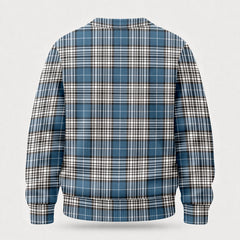 Napier Modern Tartan Crest Sweater