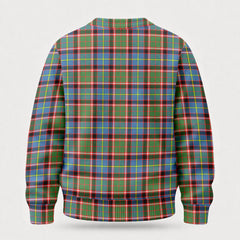 Norvel (or Norvill) Tartan Crest Sweater