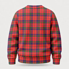 Robertson Modern Tartan Crest Sweater