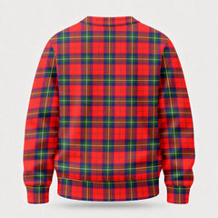 Ruthven Modern Tartan Crest Sweater