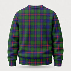 Shaw Modern Tartan Crest Sweater