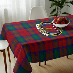 Auchinleck Tartan Crest Tablecloth