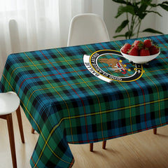 Baillie Ancient Tartan Crest Tablecloth