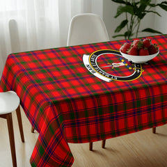 Bain Tartan Crest Tablecloth