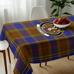 Balfour Modern Tartan Crest Tablecloth