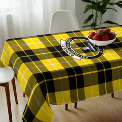 Barclay Dress Modern Tartan Crest Tablecloth