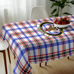 Boswell Modern Tartan Crest Tablecloth