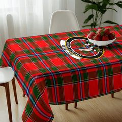 Butter Tartan Crest Tablecloth