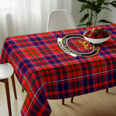 Cameron of Lochiel Modern Tartan Crest Tablecloth