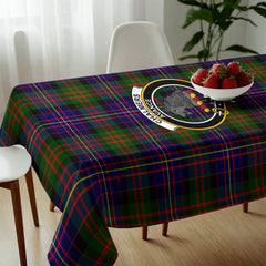 Chalmers Tartan Crest Tablecloth