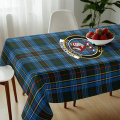 Cockburn Modern Tartan Crest Tablecloth