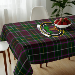 Crosbie Tartan Crest Tablecloth