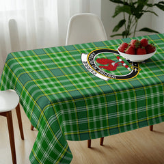 Currie Tartan Crest Tablecloth